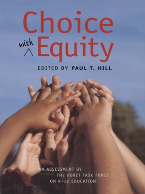 cover image of Choice with Equity